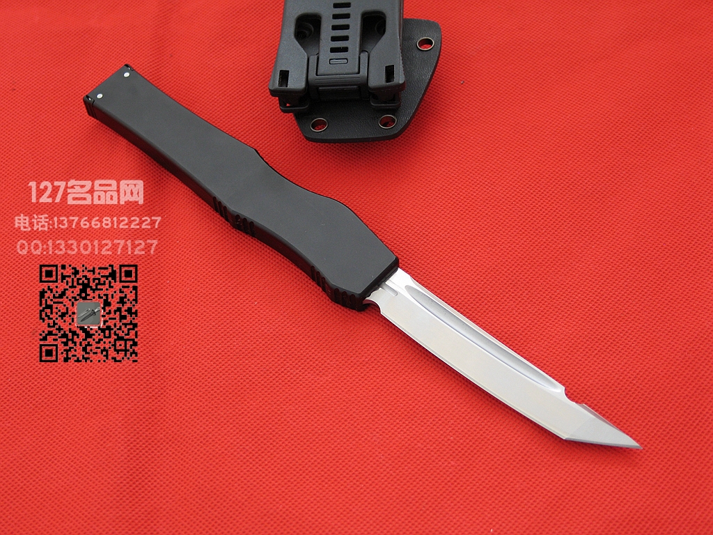 微技术Microtech H.A.L.O V150军用版超弹力直跳名刀