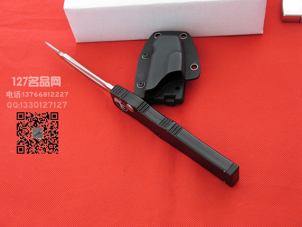微技术Microtech H.A.L.O V150军用版超弹力直跳名刀