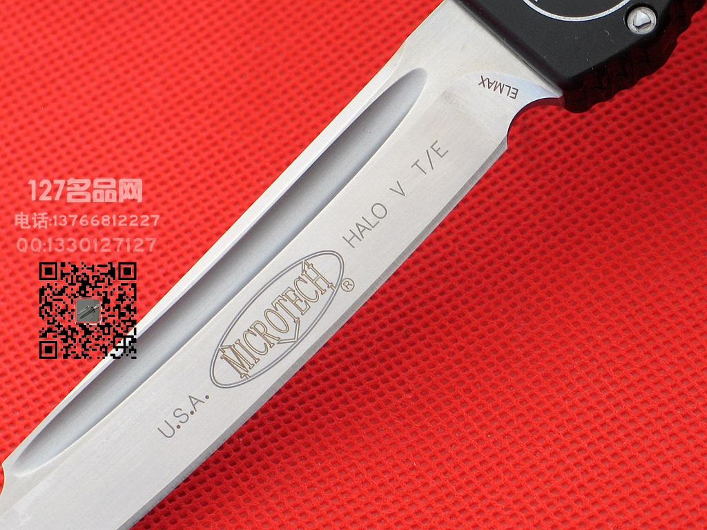 微技术Microtech H.A.L.O V150军用版超弹力直跳名刀