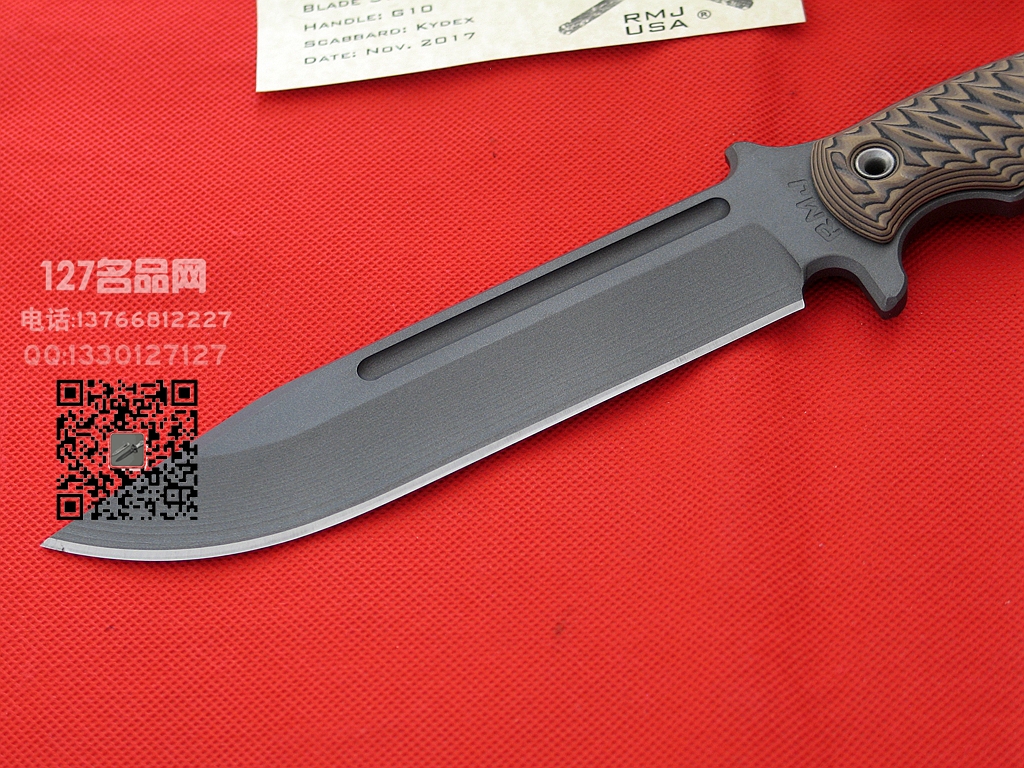 美国RMJ COMBAT AFRICA-DO非洲战斗刀 127名品