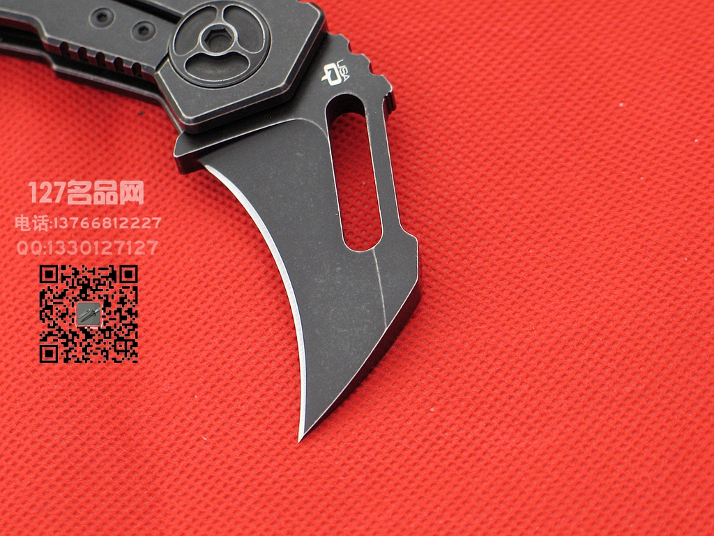 Quartermaster美国军需官 QTR5ZTT爪刀 S35VN钢钛柄