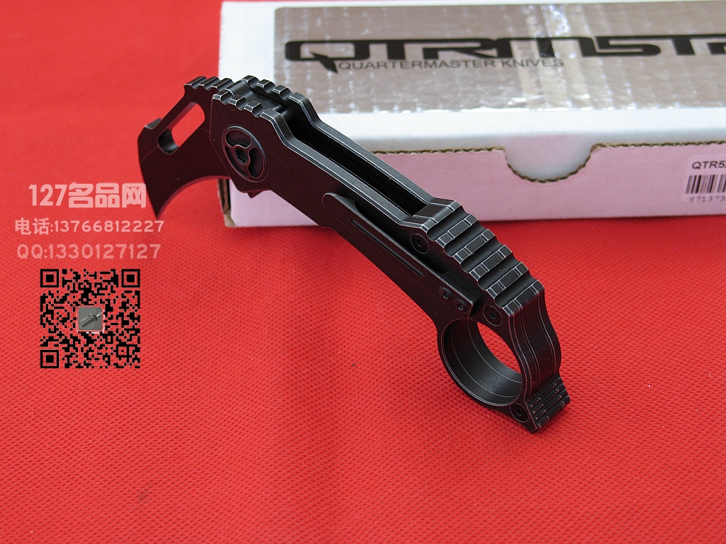 Quartermaster美国军需官 QTR5ZTT爪刀 S35VN钢钛柄