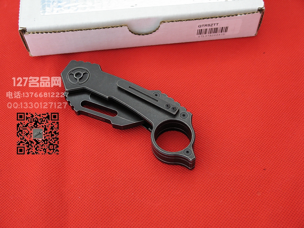 Quartermaster美国军需官 QTR5ZTT爪刀 S35VN钢钛柄