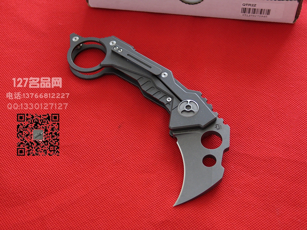 美国军需官Quartermaster QTR2Z战术爪 重型折叠爪刀