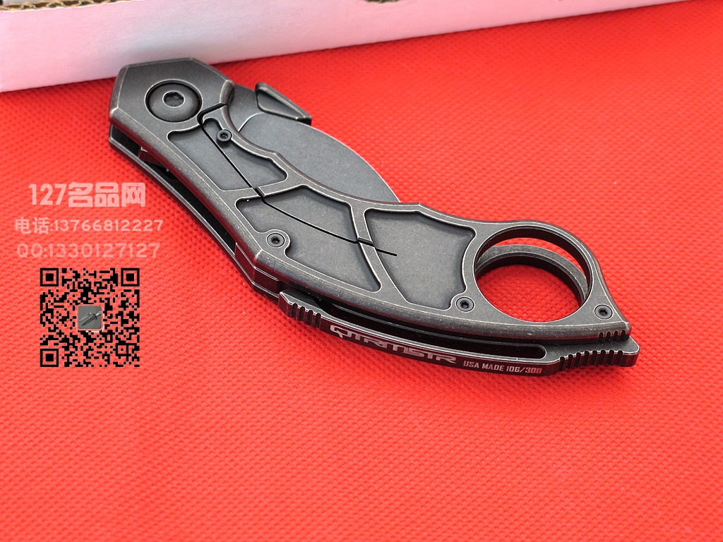 美国军需官Quartermaster QSE14TT默托战术爪刀