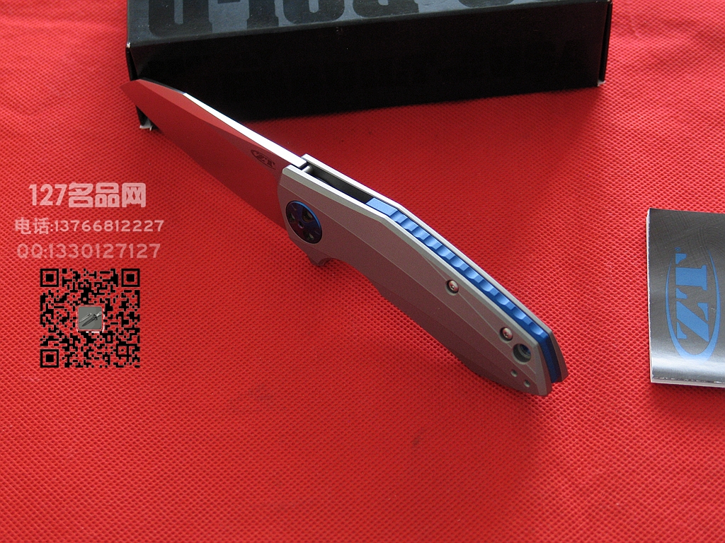 美国ZT零误差Zero Tolerance0456 钛柄 CPM 20CV钢快开刀