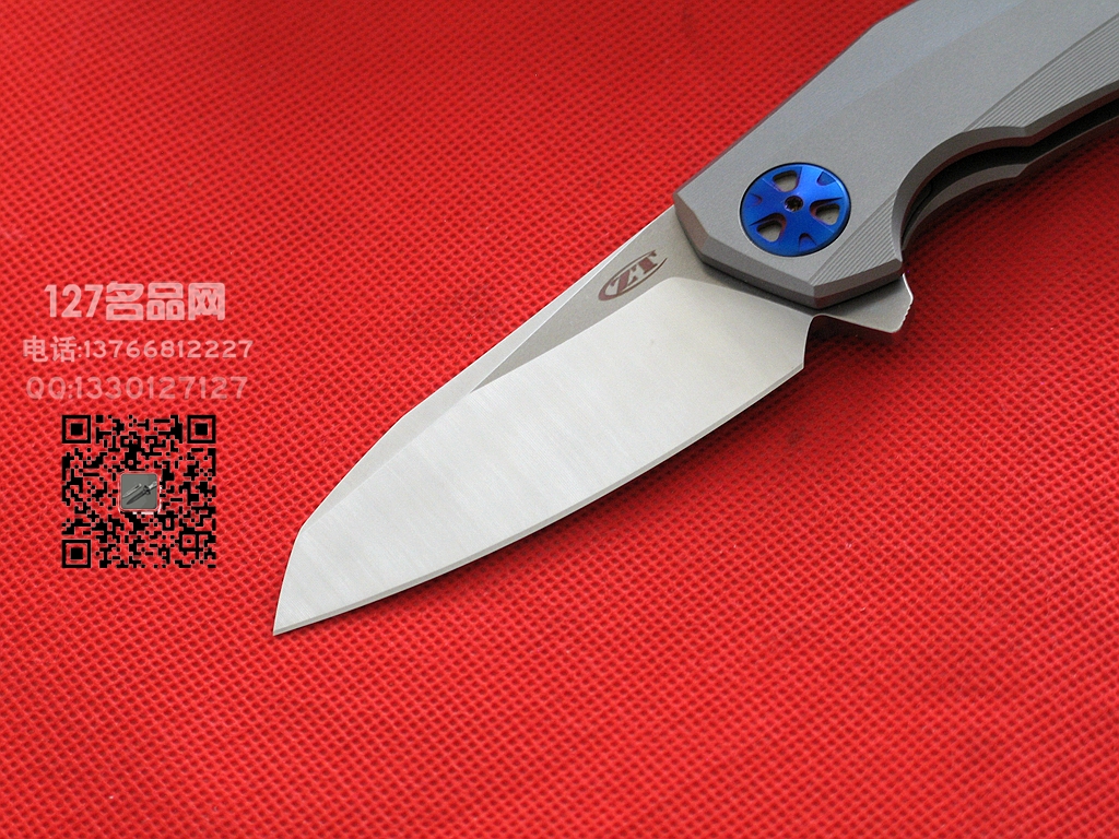 美国ZT零误差Zero Tolerance0456 钛柄 CPM 20CV钢快开刀