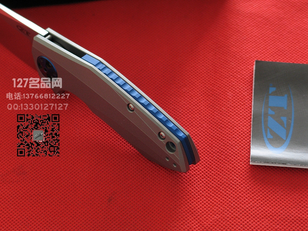 美国ZT零误差Zero Tolerance0456 钛柄 CPM 20CV钢快开刀