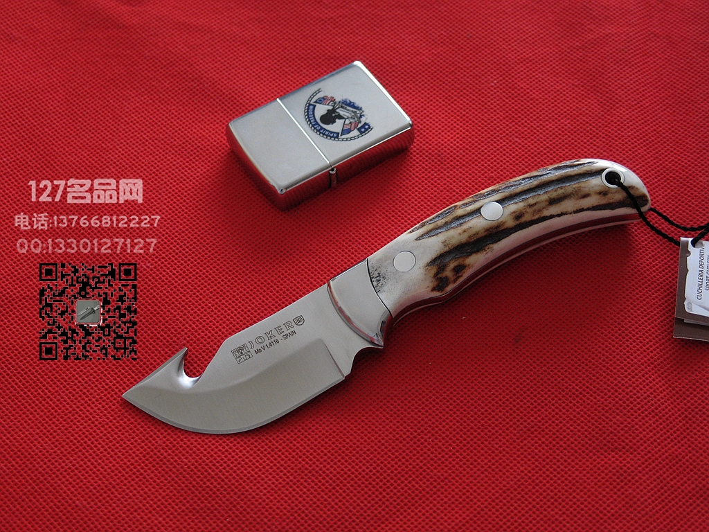 Muela西班牙鹿牌CC-12小型伞刀 手工刀127名品 