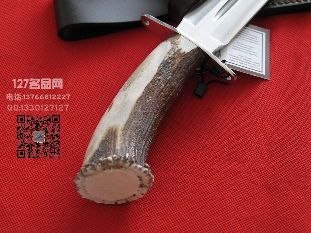 Muela西班牙鹿牌CN-07巴蒂斯手工双刃刀 狩猎刀