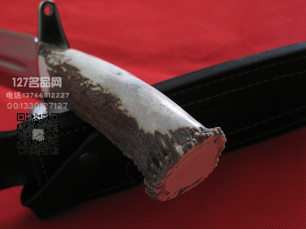 Muela西班牙鹿牌CN-07巴蒂斯手工双刃刀 狩猎刀