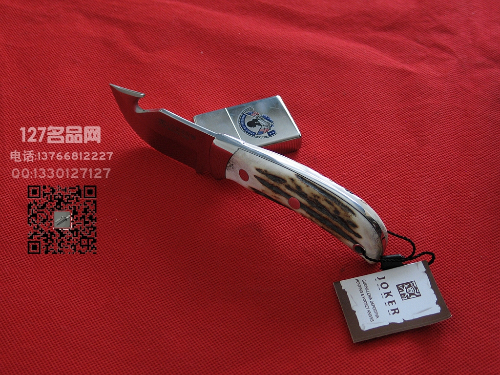 Muela西班牙鹿牌CC-12小型伞刀 手工刀127名品 