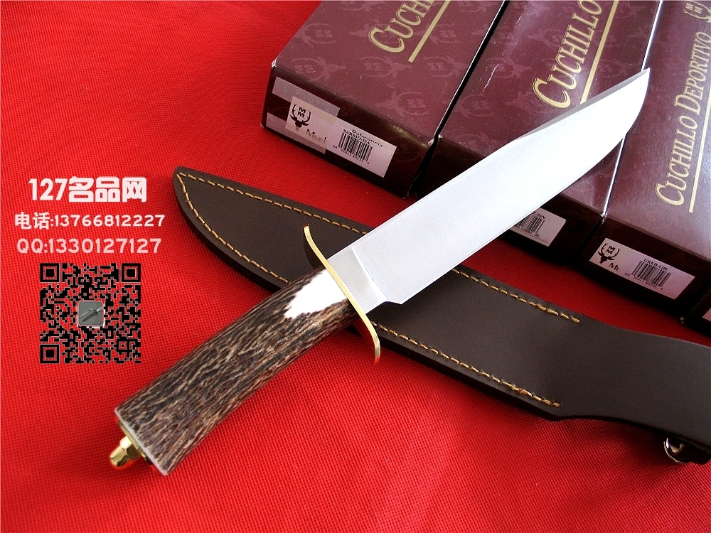 Muela西班牙鹿牌SARRIO-23A手工刃狩猎刃127名品网