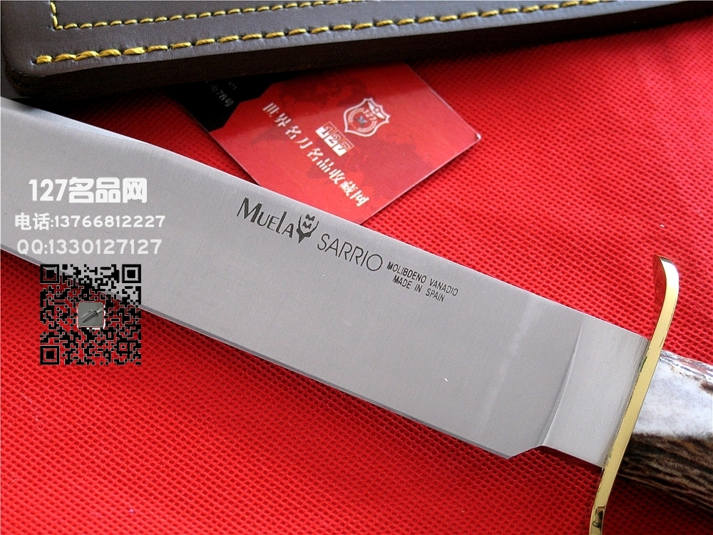 Muela西班牙鹿牌SARRIO-23A手工刃狩猎刃127名品网