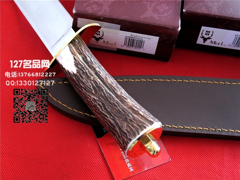 Muela西班牙鹿牌SARRIO-23A手工刃狩猎刃127名品网
