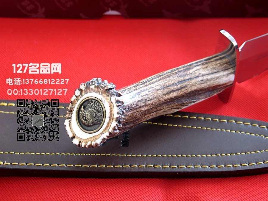 Muela西班牙鹿牌"大熊"手工狩猎刀 军刀猎刀127名品