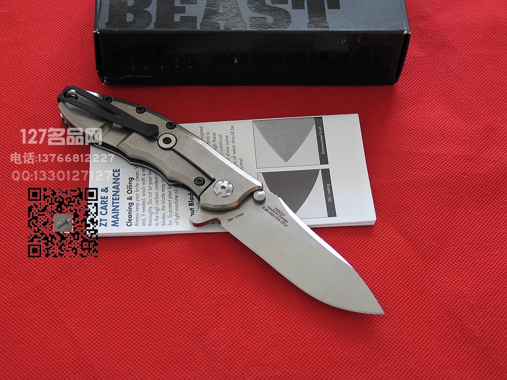 ZT 零误差0562CF碳纤维柄CTS-204P钢限量版折刀