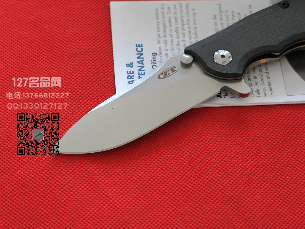 ZT 零误差0562CF碳纤维柄CTS-204P钢限量版折刀