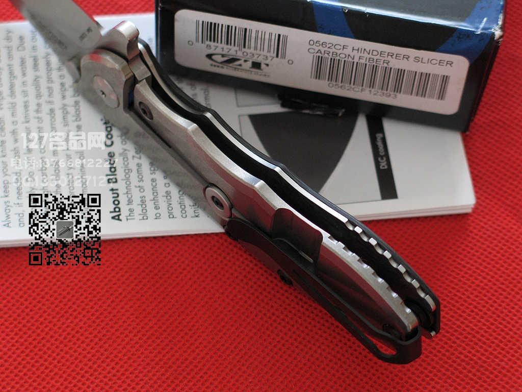 ZT 零误差0562CF碳纤维柄CTS-204P钢限量版折刀