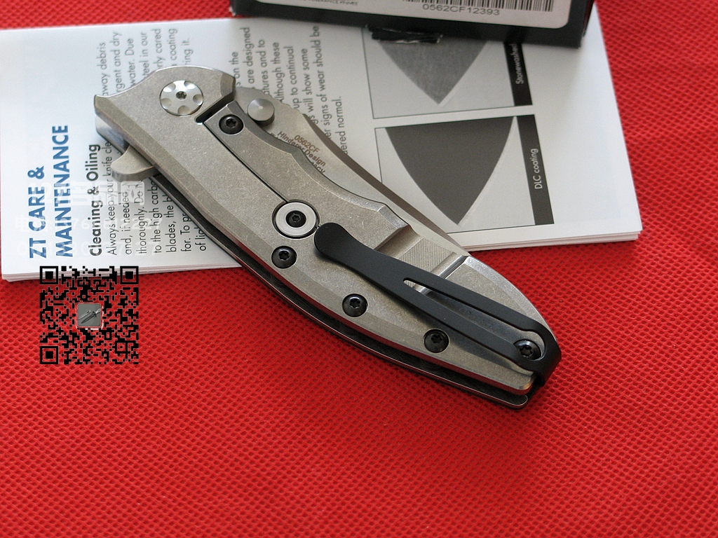 ZT 零误差0562CF碳纤维柄CTS-204P钢限量版折刀
