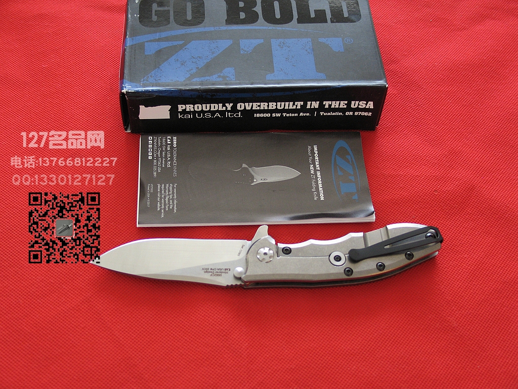 ZT 零误差0562CF碳纤维柄CTS-204P钢限量版折刀