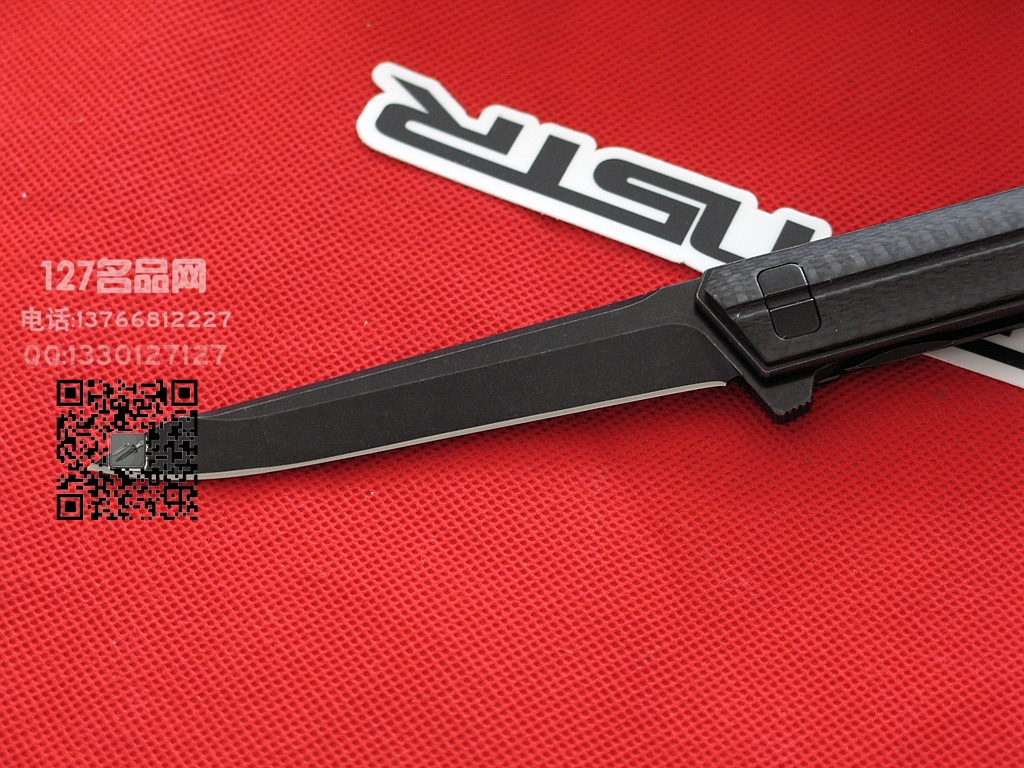 军需官Quartermaster QSE-13CF S35VN粉末碳纤维柄战术快开