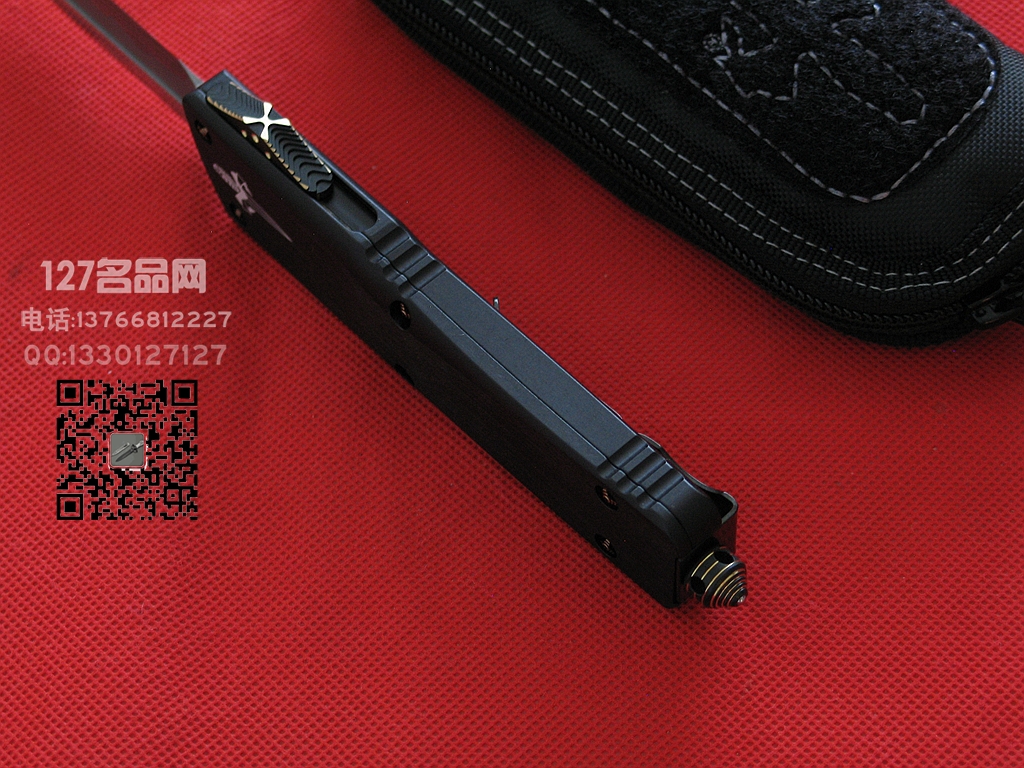 美国微技术Microtech 三美大马士革镜面剑标 战术大恐龙