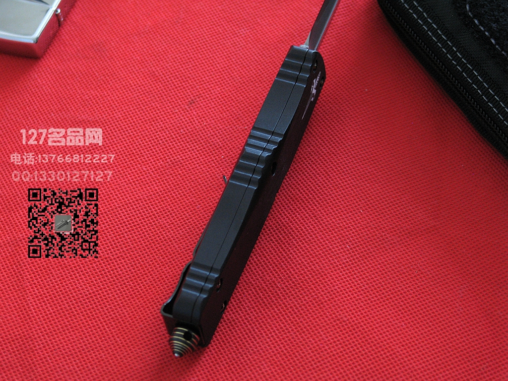 美国微技术Microtech 三美大马士革镜面剑标 战术大恐龙