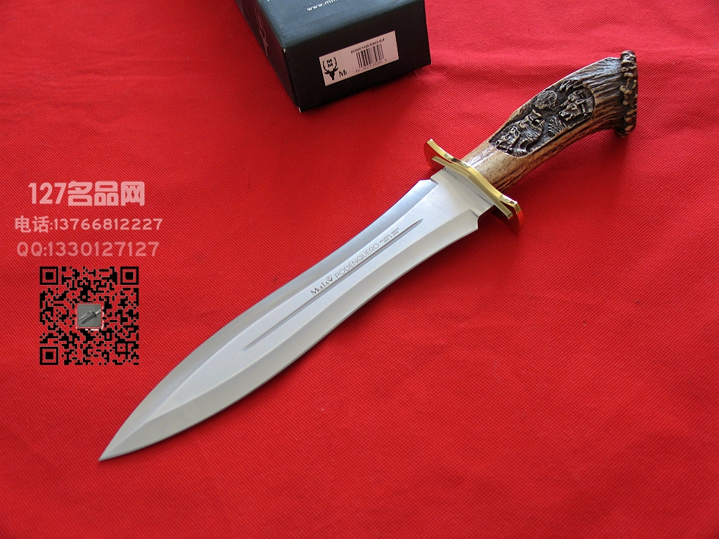 Muela西班牙鹿牌PODENQUERO-GJ "猎犬"狩猎刀127名品