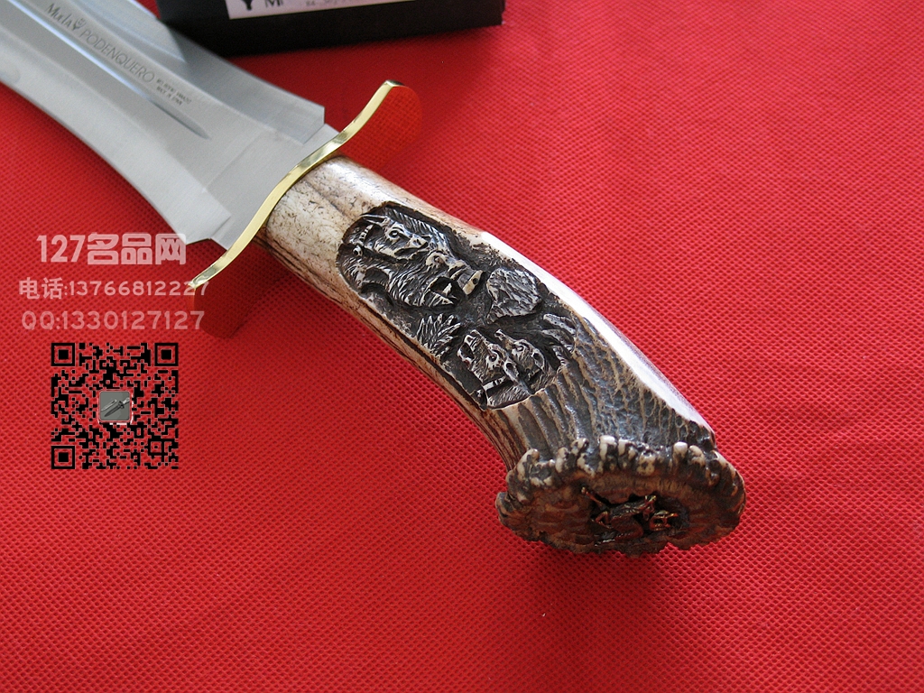 Muela西班牙鹿牌PODENQUERO-GJ "猎犬"狩猎刀127名品