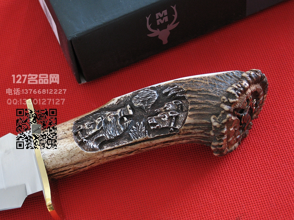 Muela西班牙鹿牌PODENQUERO-GJ "猎犬"狩猎刀127名品