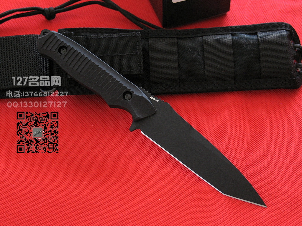 美国蝴蝶BENCHMADE 141BK猎虎黑色柄 127名品