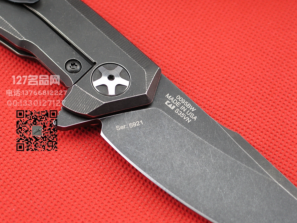 ZT零误差 Zero Tolerance 0095BW鲨鱼 钛柄S35VN钢快开刀
