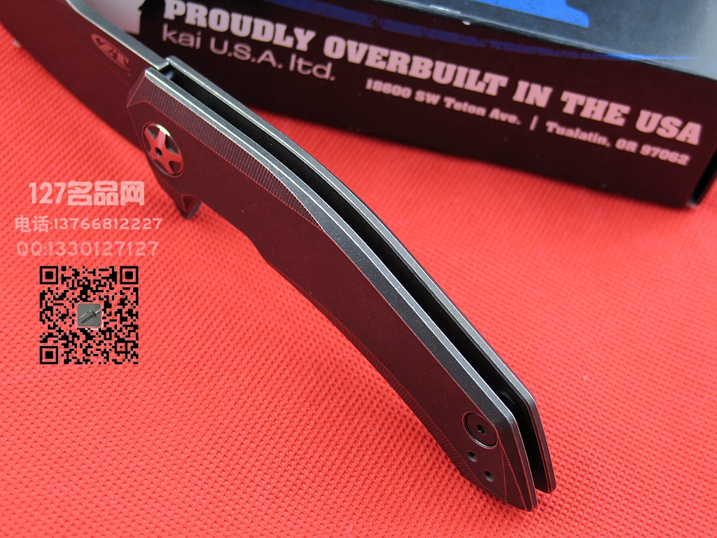 ZT零误差 Zero Tolerance 0095BW鲨鱼 钛柄S35VN钢快开刀
