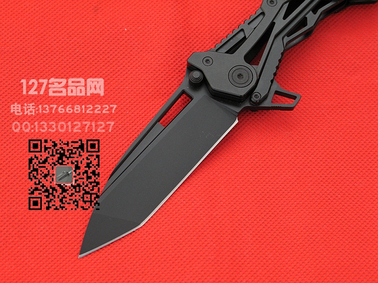 美国军需官QTRMSTR 滑型式折刀CPM-S35VN钢