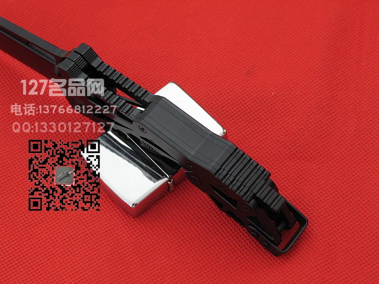 美国军需官QTRMSTR 滑型式折刀CPM-S35VN钢