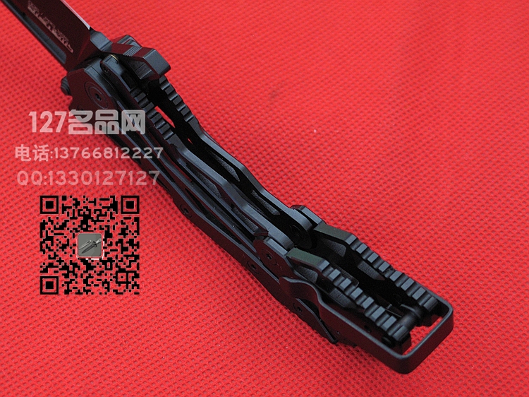 美国军需官QTRMSTR 滑型式折刀CPM-S35VN钢