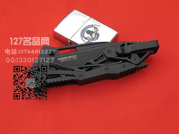 美国军需官QTRMSTR 滑型式折刀CPM-S35VN钢