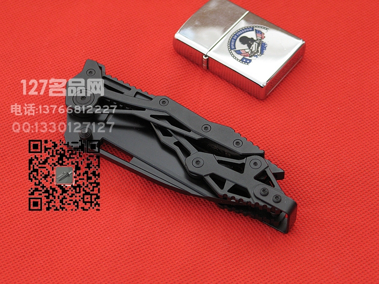 美国军需官QTRMSTR 滑型式折刀CPM-S35VN钢