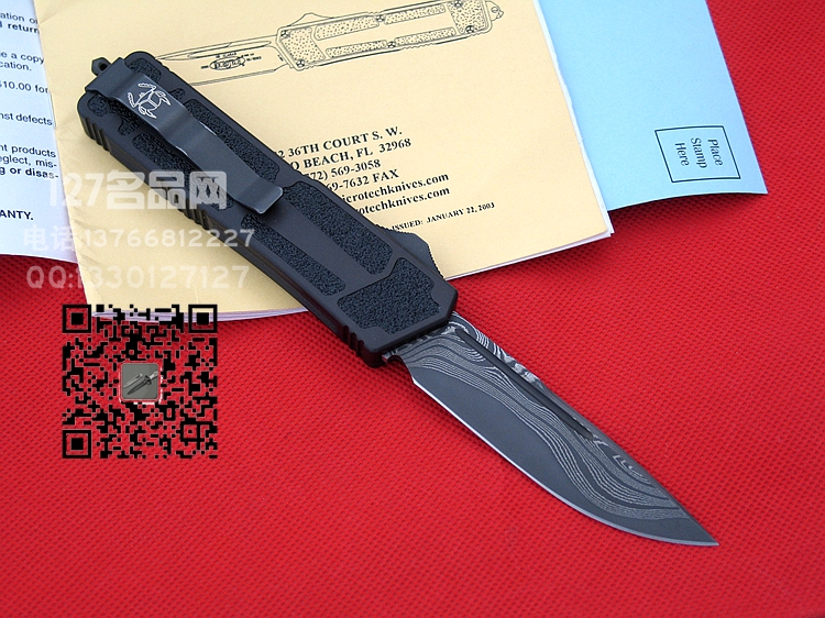 美国微技术MICROTECH甲虫 大马士革早期限量版直跳 127名品