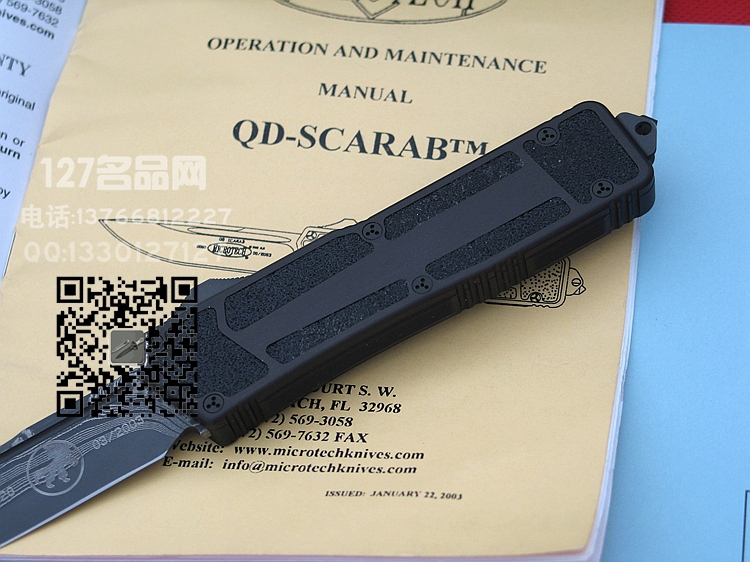 美国微技术MICROTECH甲虫 大马士革早期限量版直跳 127名品