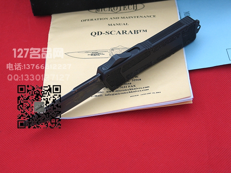 美国微技术MICROTECH甲虫 大马士革早期限量版直跳 127名品