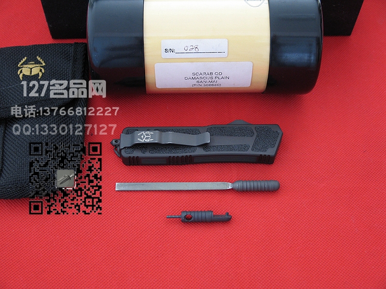 美国微技术MICROTECH甲虫 大马士革早期限量版直跳 127名品