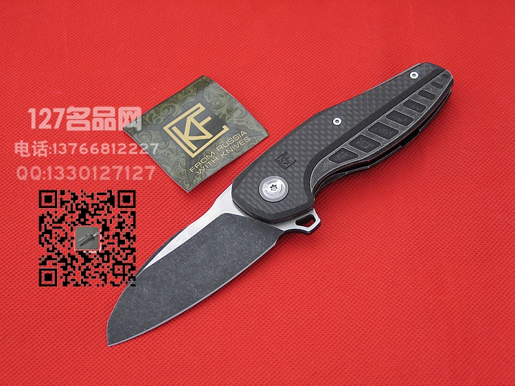 俄罗斯CKF KNIVES aichknife战斗折刀 M390钢127名品