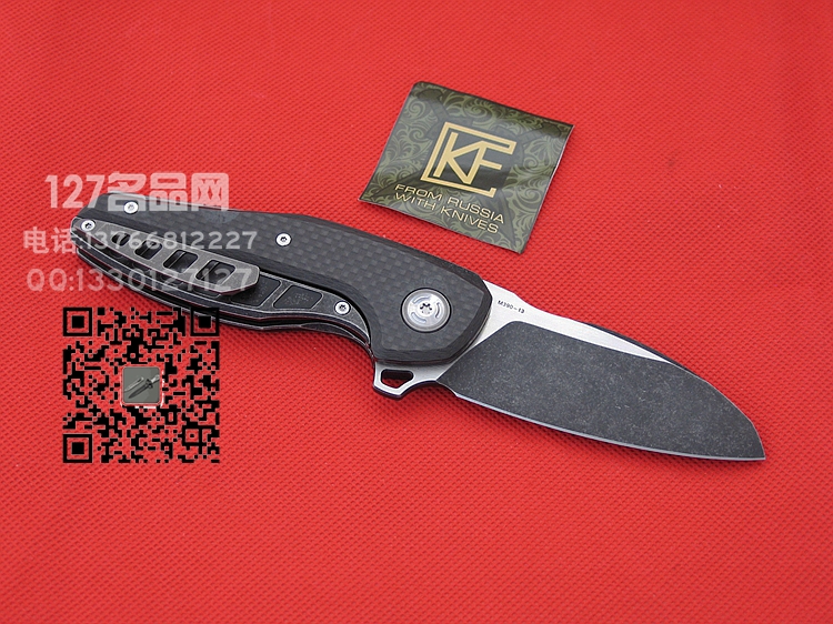 俄罗斯CKF KNIVES aichknife战斗折刀 M390钢127名品