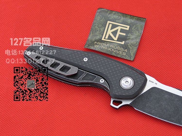 俄罗斯CKF KNIVES aichknife战斗折刀 M390钢127名品