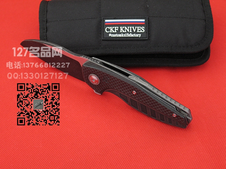 俄罗斯CKF KNIVES aichknife战斗折刀 M390钢127名品