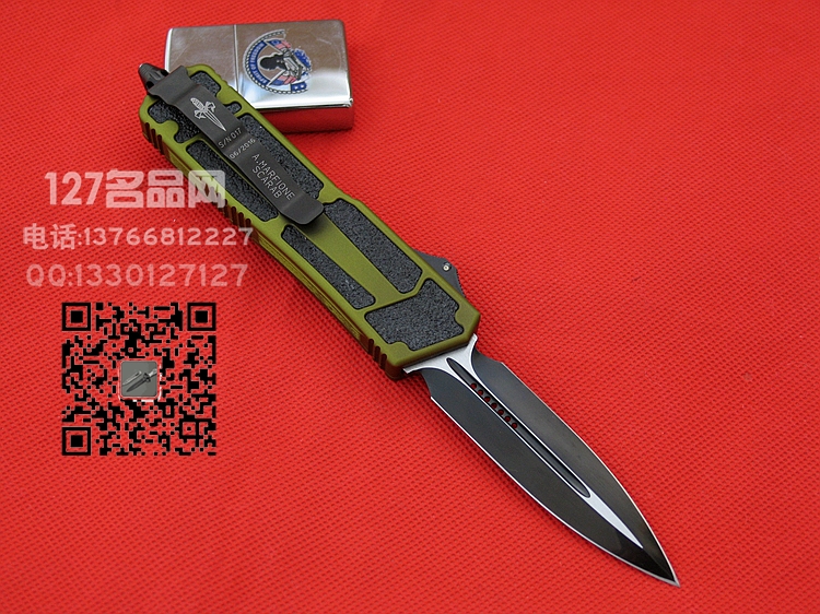 美国微技术MICROTECH甲虫 双色剑标限量版直跳 127名品