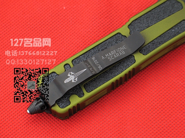 美国微技术MICROTECH甲虫 双色剑标限量版直跳 127名品