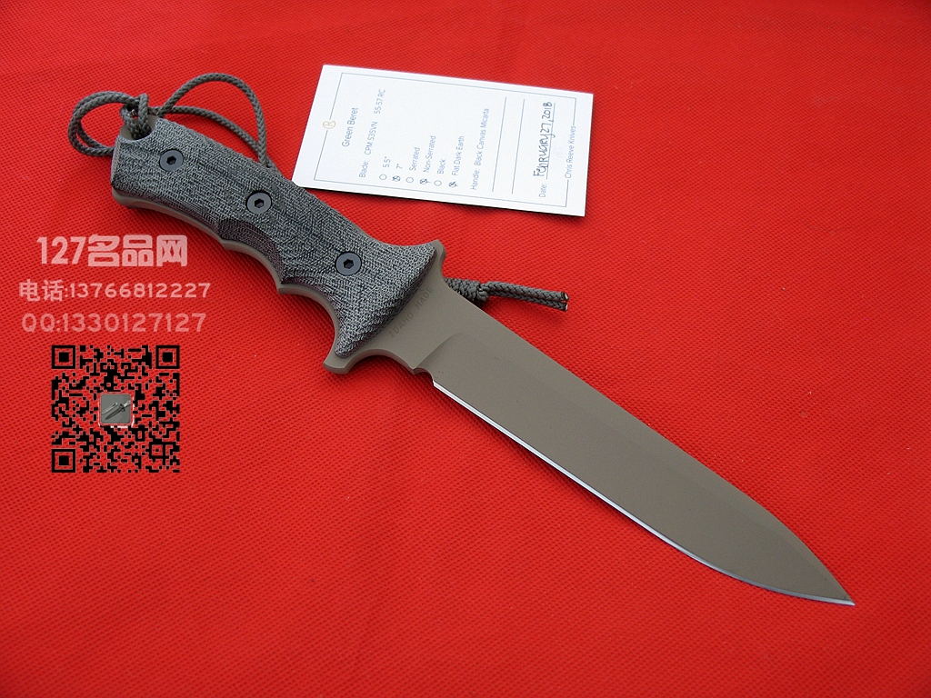 Chris Reeve克里斯里夫Knives: Green Beret7贝雷帽特种部队战术刀